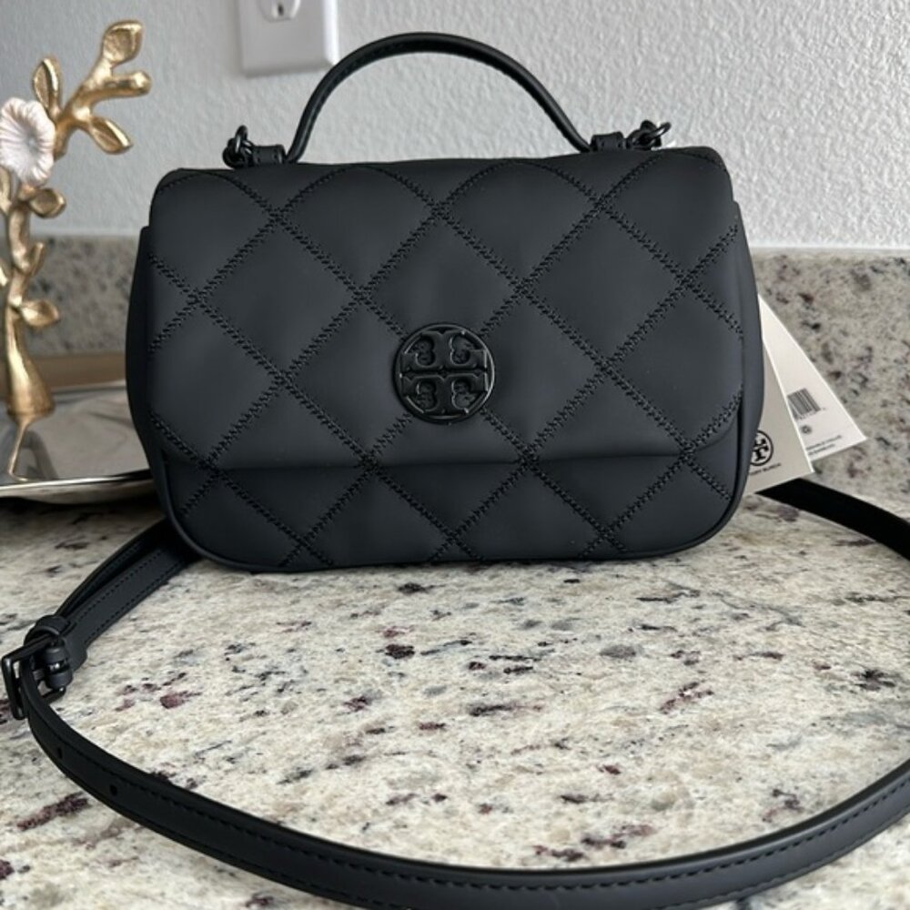 tory Burch Willa matte top handle bag